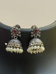 German Silver Multicolor Necklace set