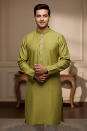 Men’s Green Kurta Set