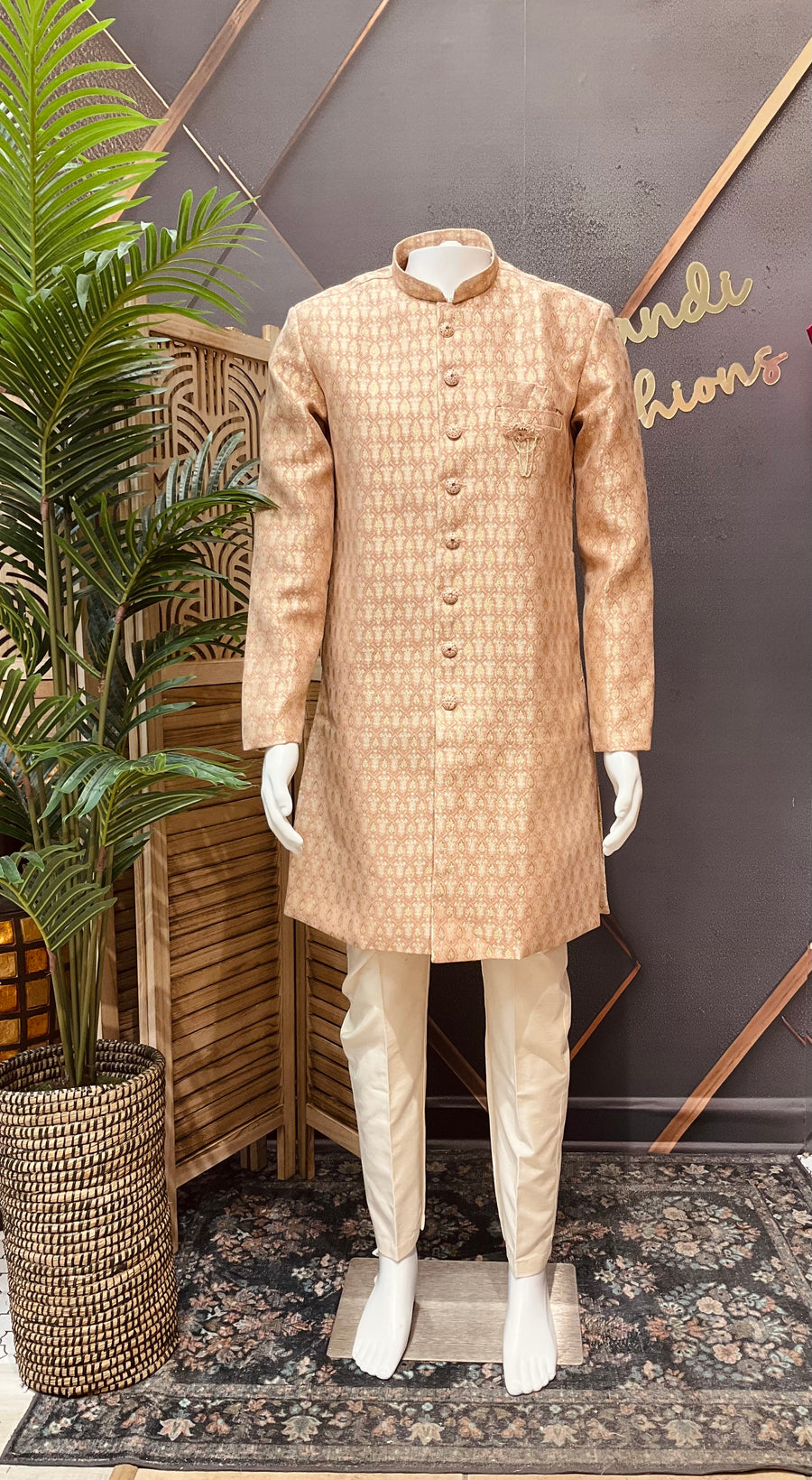 Men’s Indo Western Sherwani Set