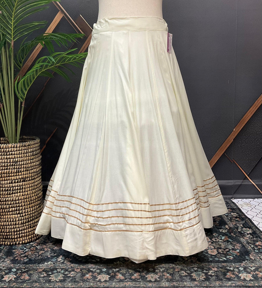 Full Flare Cotton Skirt - Comfortable Ethnic Wear
