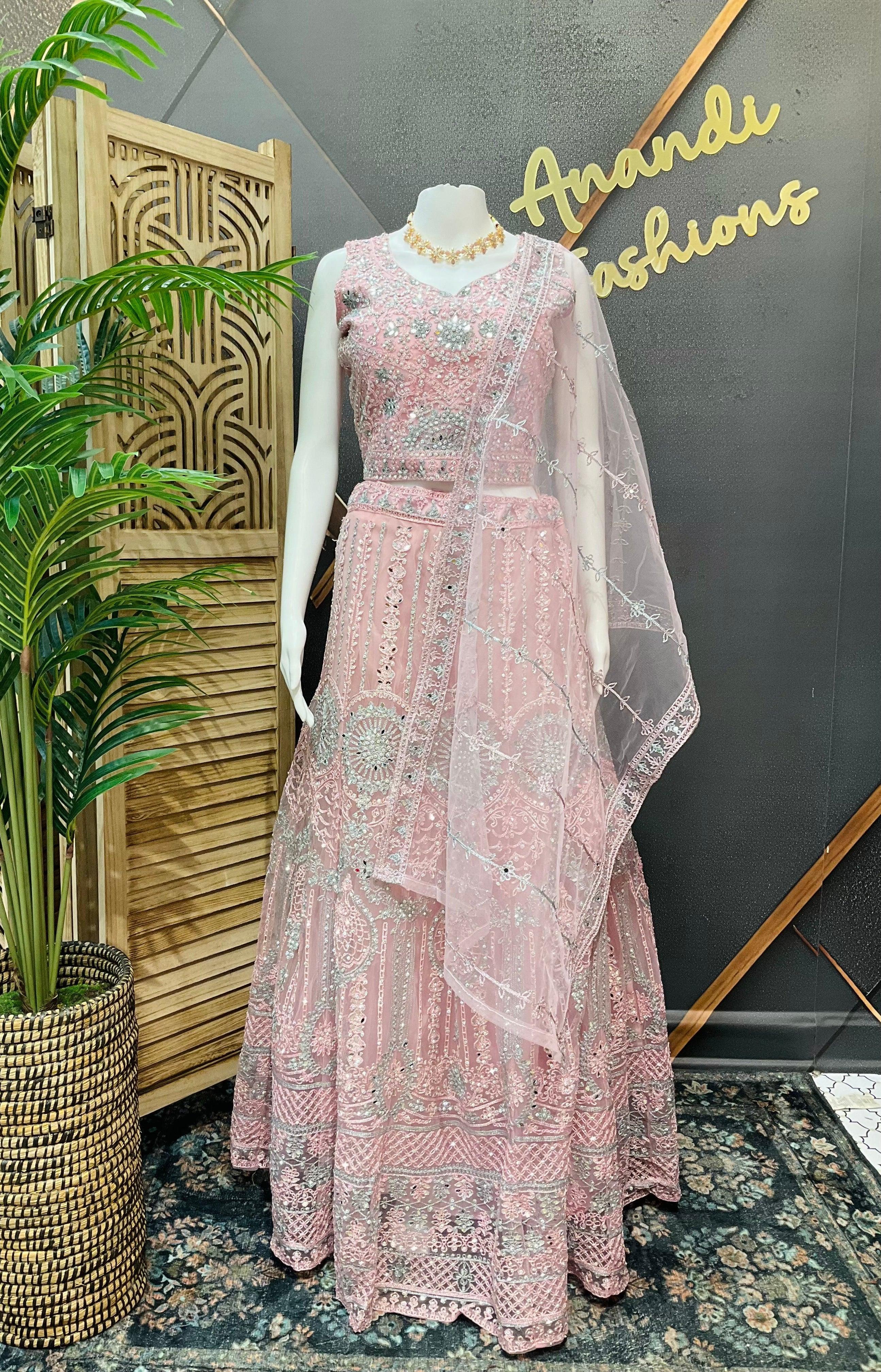 Party Wear Lehenga Set - Designer Heavy Work