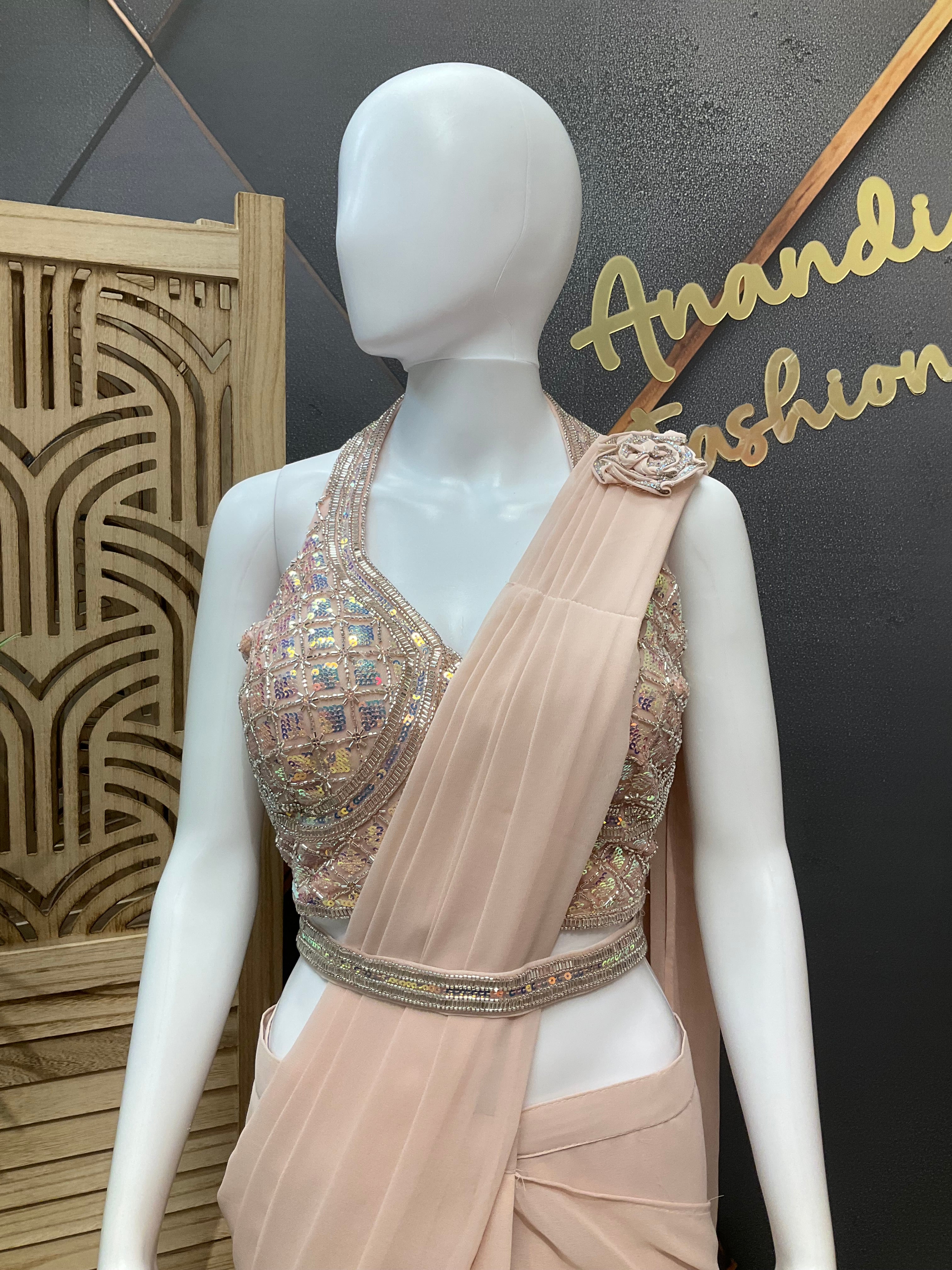 Ready To Wear Sarees - Size 38