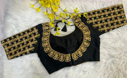 Black Work Blouse
