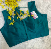 Plain Front Opening Blouse