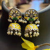 Meenakari Painting Hand Painting Jhumkas /Earrings