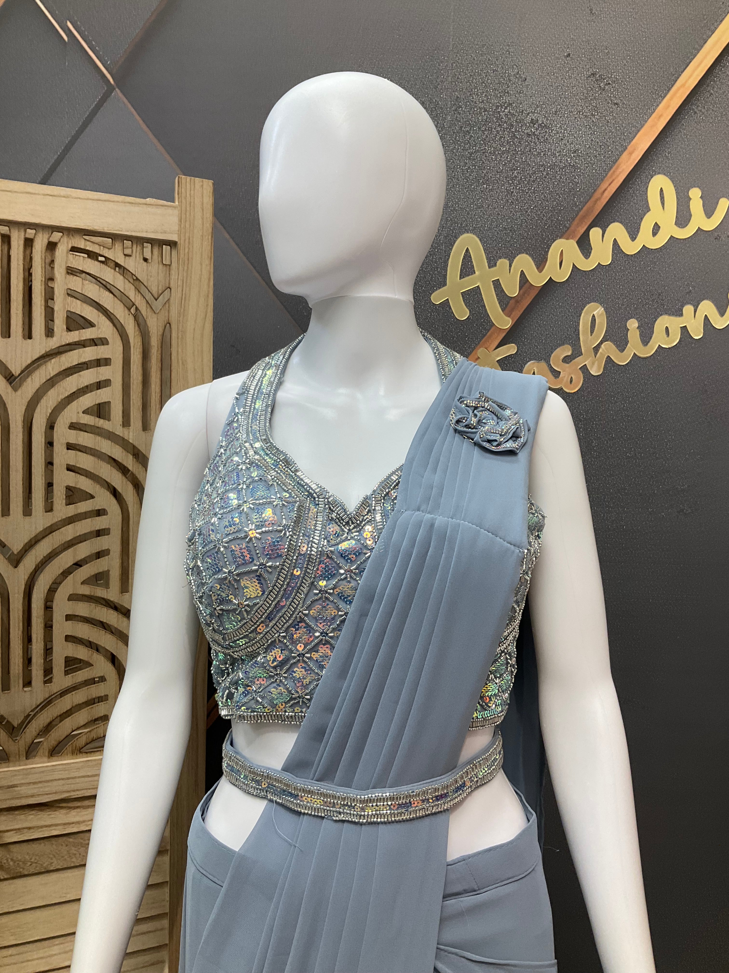 Ready To Wear Sarees - Size 38