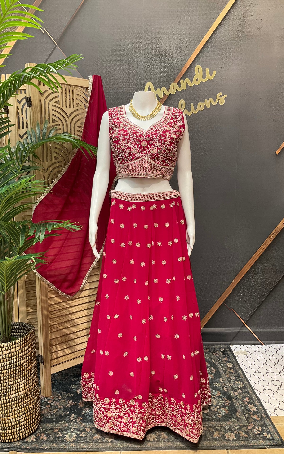 Georgette Lehenga sets - Size 40