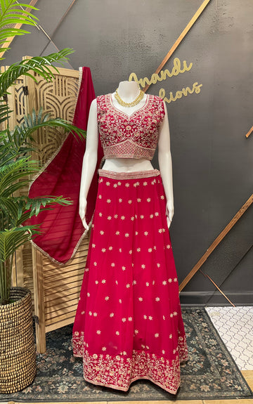 Georgette Lehenga sets - Size 40