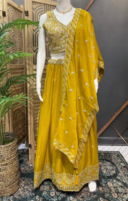Heavy Embroidery Party Wear Lehenga Set - Wedding & Bridal