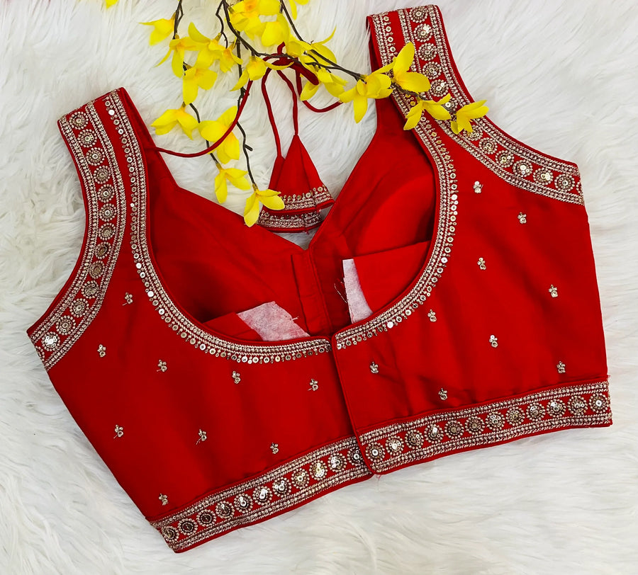 Party Wear Fancy Work Blouses