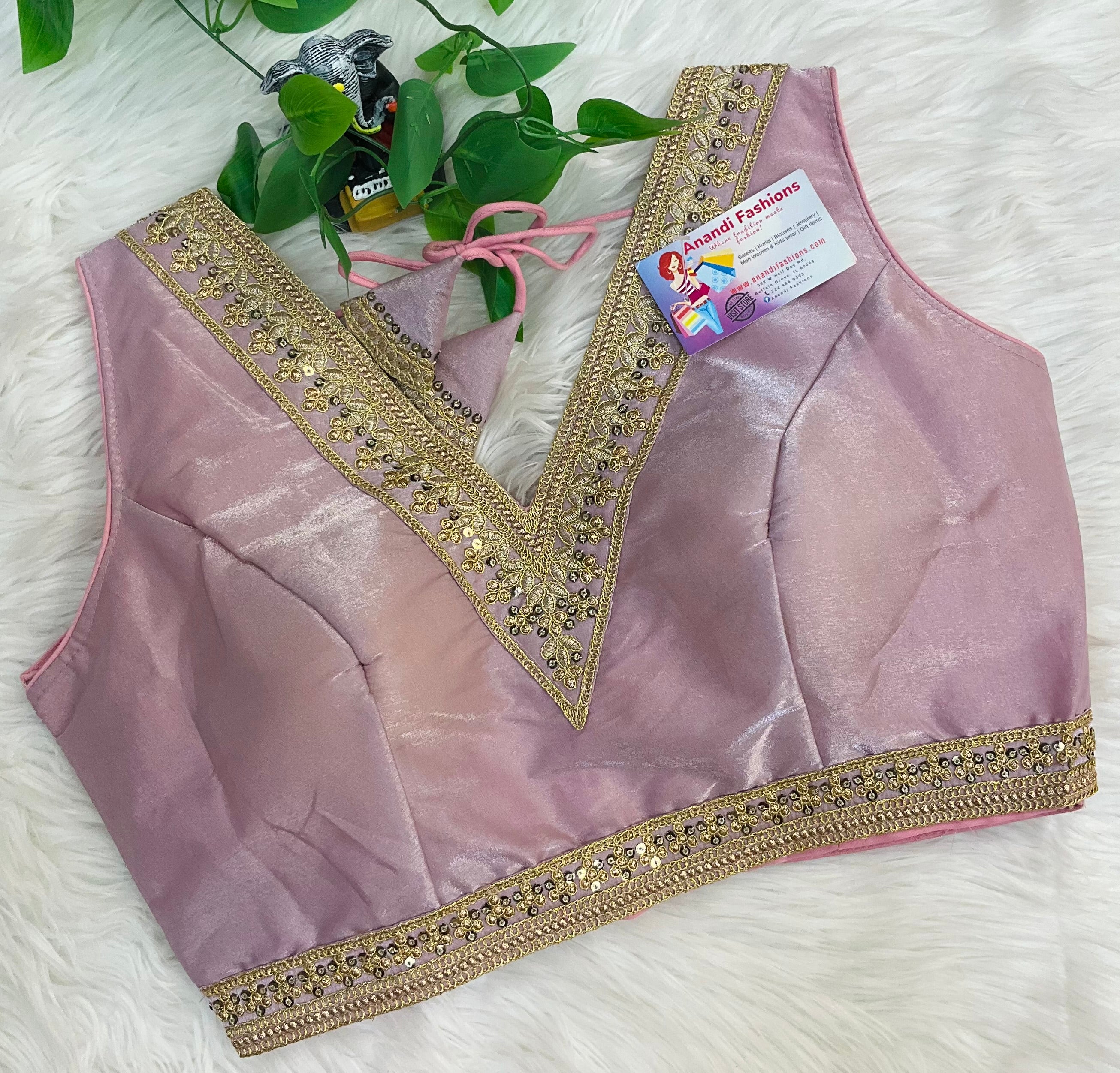 Fancy Baby Pink Blouse