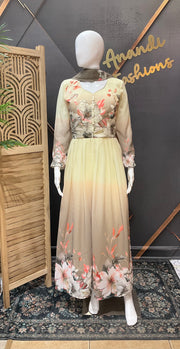 Floral Long Dress