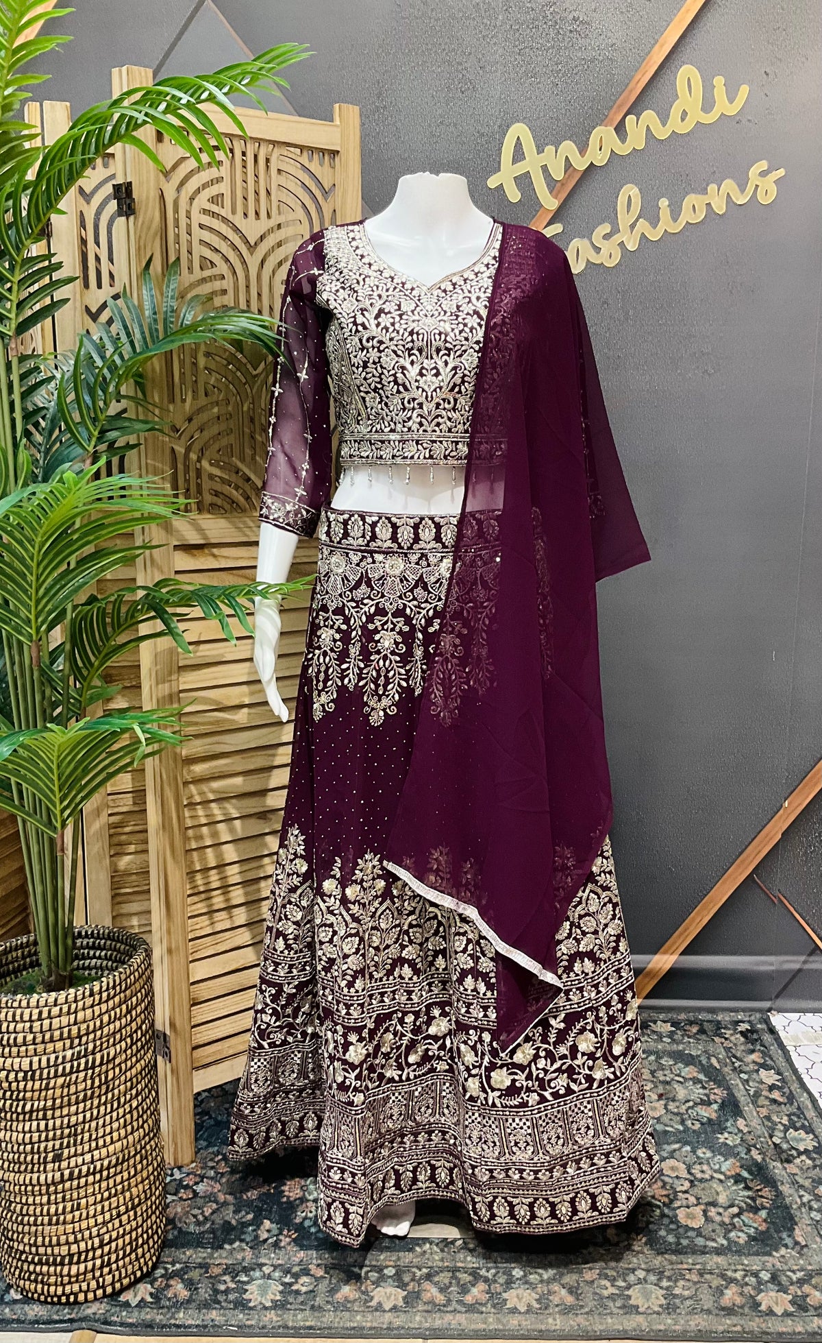 Party Wear Georgette Lehenga sets- Size 36/38