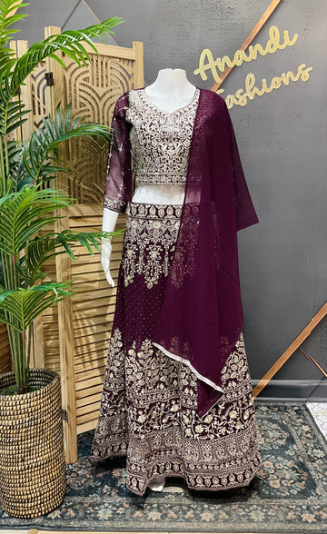 Party Wear Georgette Lehenga sets- Size 36/38