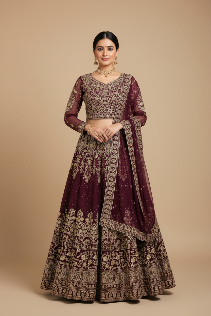 Party Wear Georgette Lehenga sets- Size 36/38