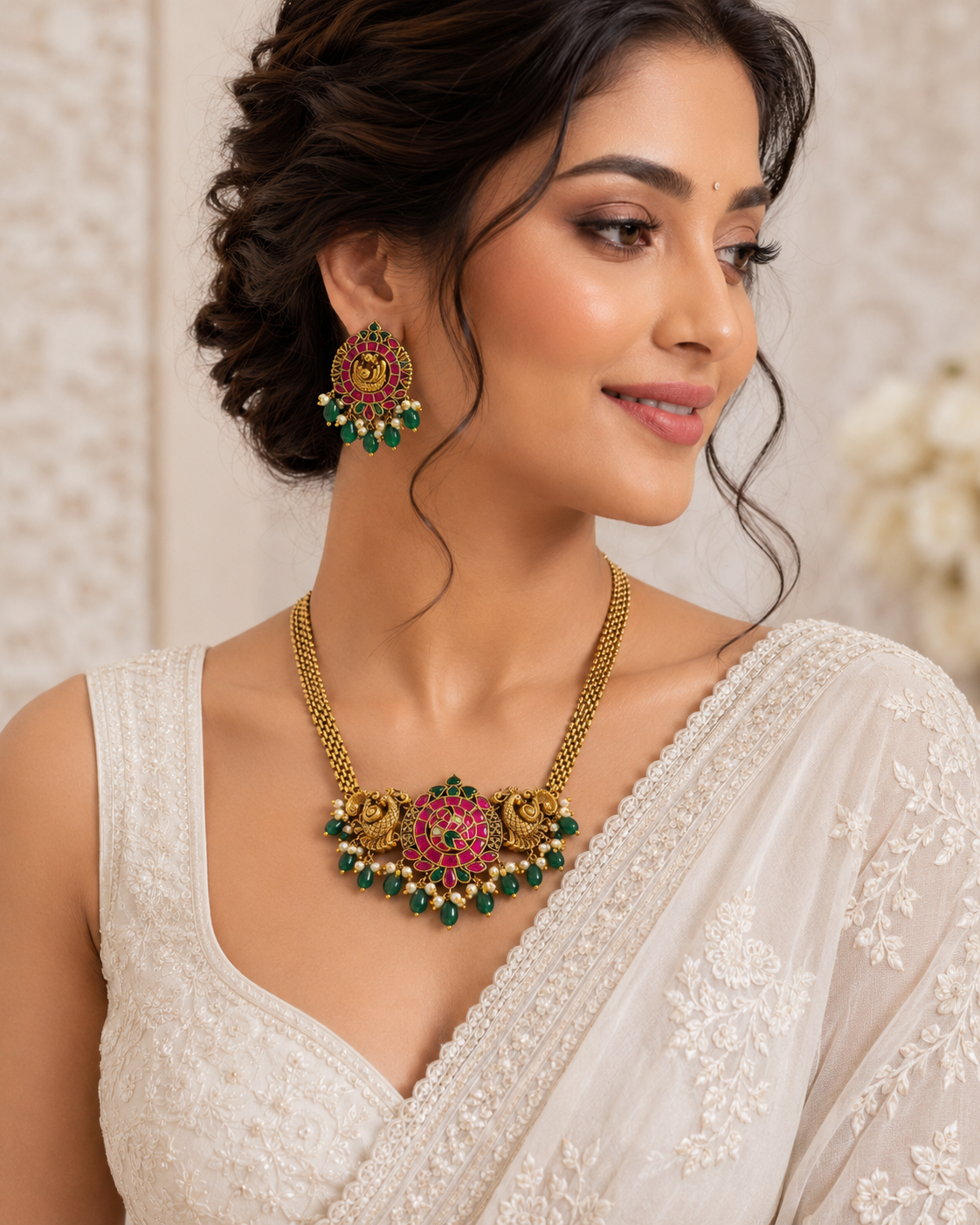 Jadau Kundan Choker set - Anandi Fashions