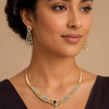 Rose Gold Necklace Set - Jewelry - Necklace Set - Anandi Fashions