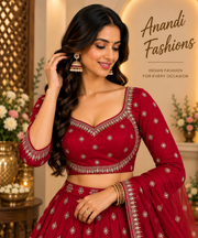 Pink color blouse - Women - Blouse - Anandi Fashions