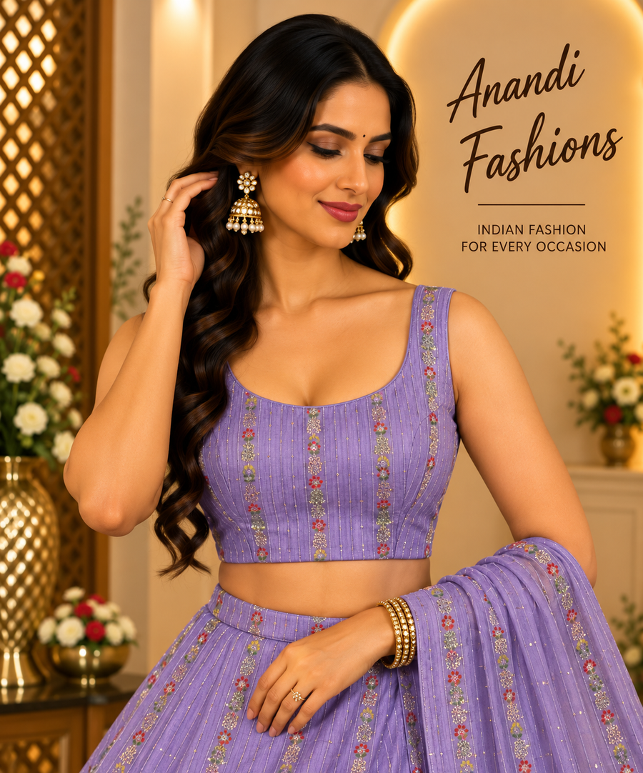 Back Opening Blouse - Women - Blouse - Anandi Fashions