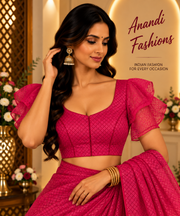 Butterfly Sleeves Front Opening Blouse - Women - Blouse - Anandi Fashions
