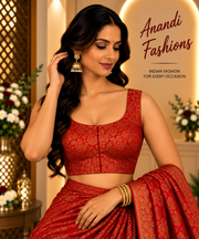 Red Blouse - Women - Blouse - Anandi Fashions
