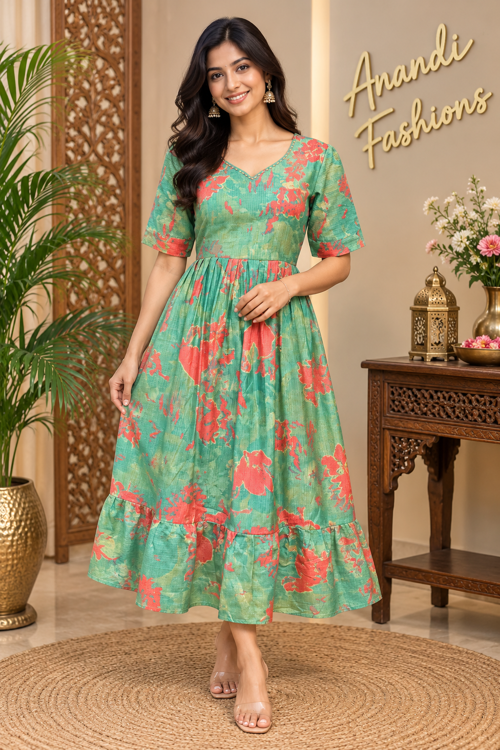 Women’s Pattern Long Kurti