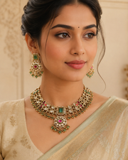 Kundan Necklace Set