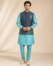 Men’s with Vest Kurta Set