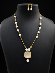 Crystal beads Mala Necklace Set