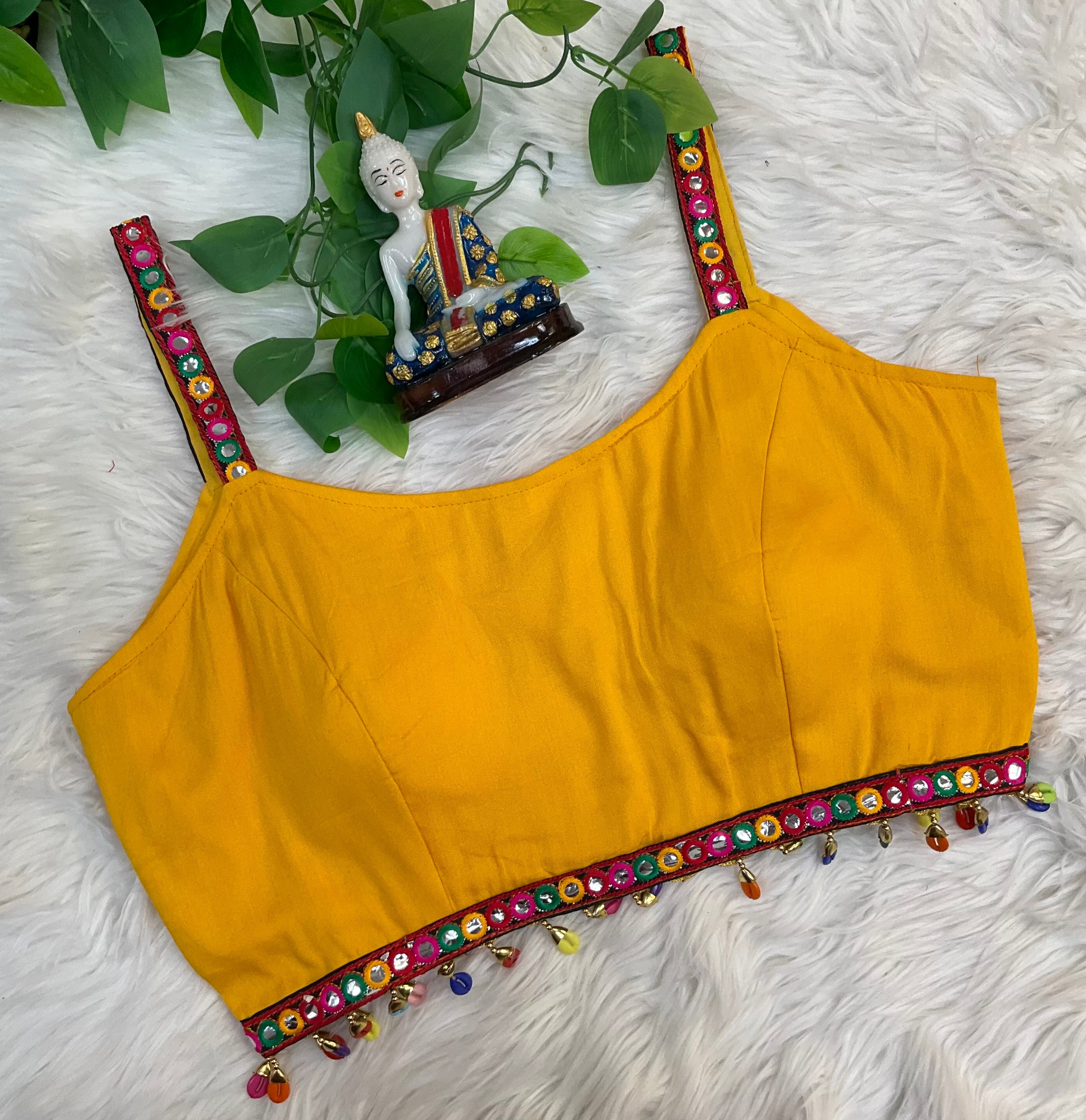 Thin Strap Colorful Pure Cotton Blouses