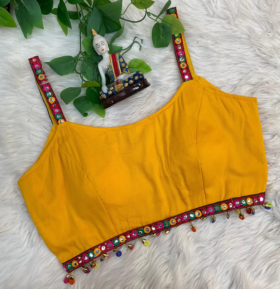 Thin Strap Colorful Pure Cotton Blouses