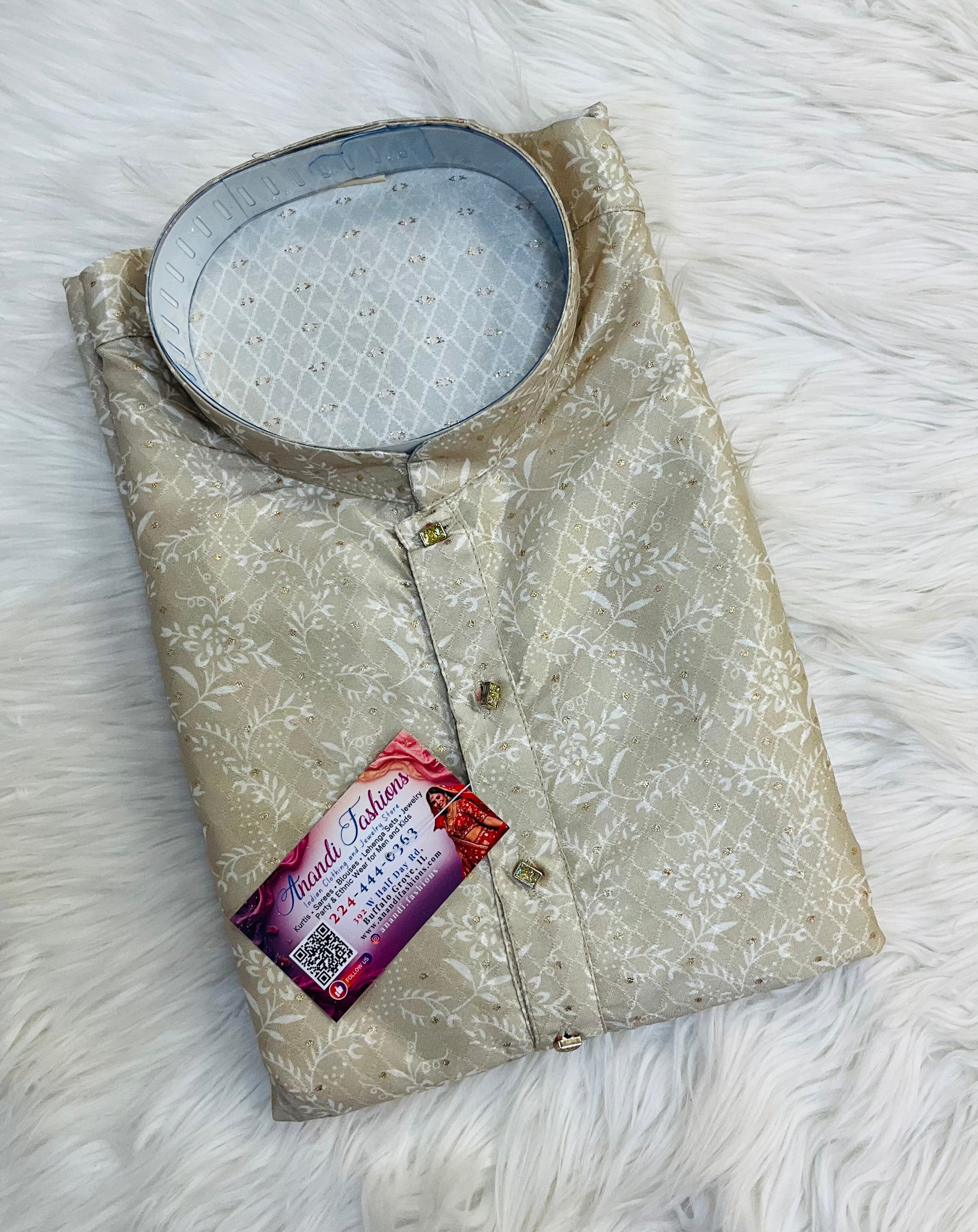Mens Silk kurta set