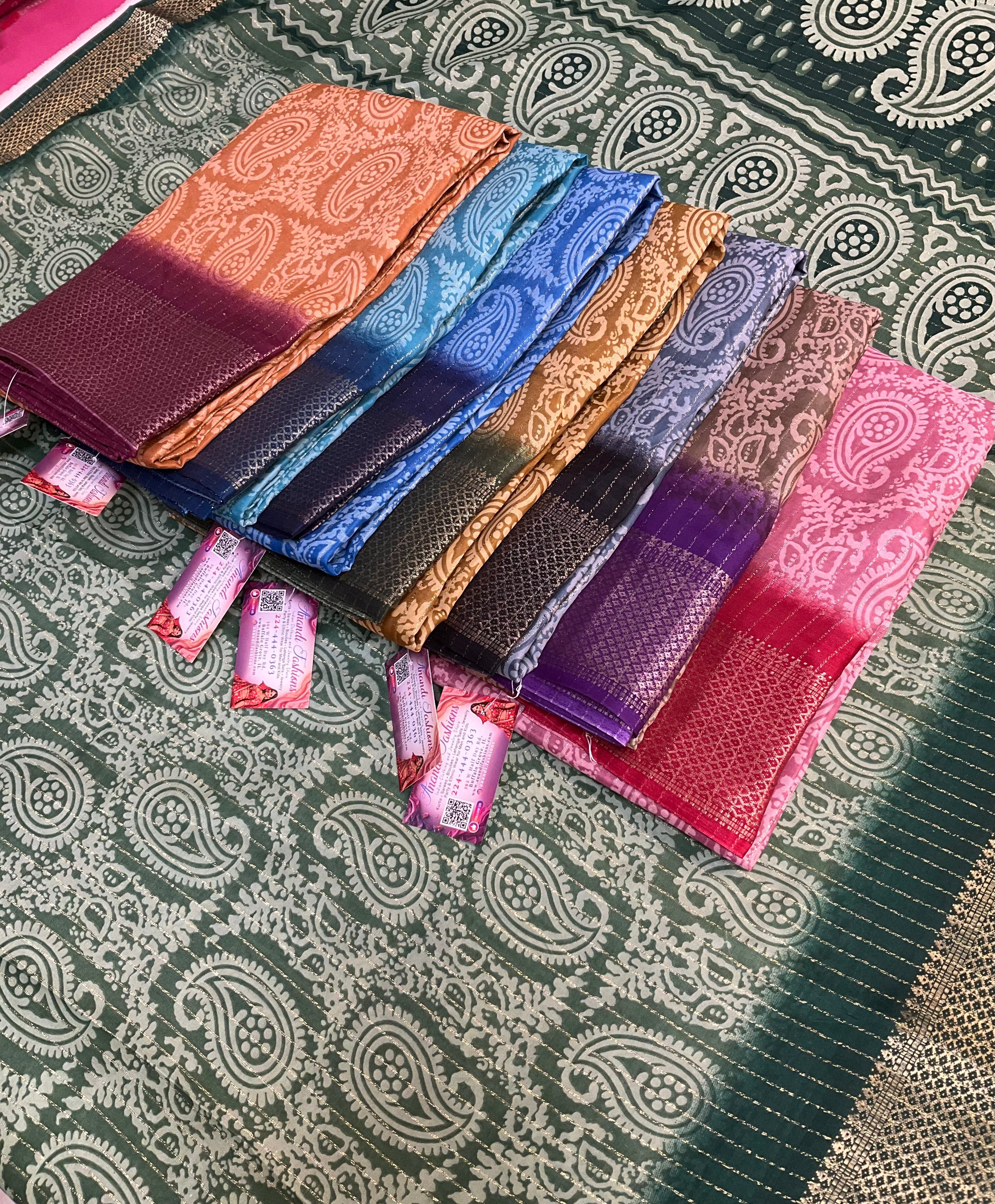 Light Weight Sarees with Mango Design
