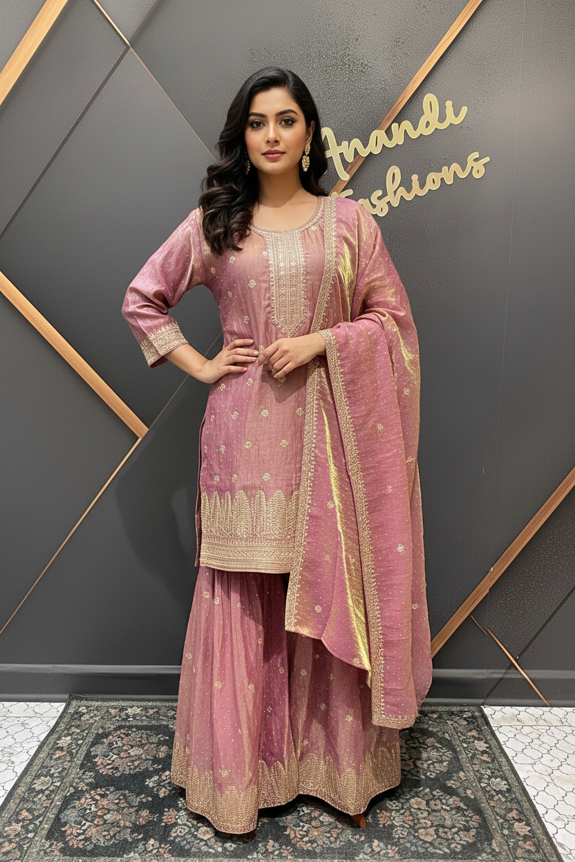 Size 44 - Party Wear Sharara set