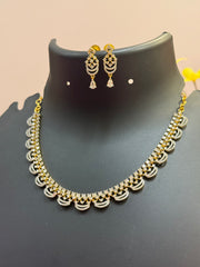 CZ Party Wear Necklace set