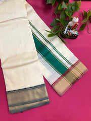 Men’s Silk Dhoti * with Colorful Border