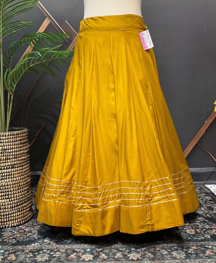 Full Flare Cotton Skirt - Comfortable Ethnic Wear