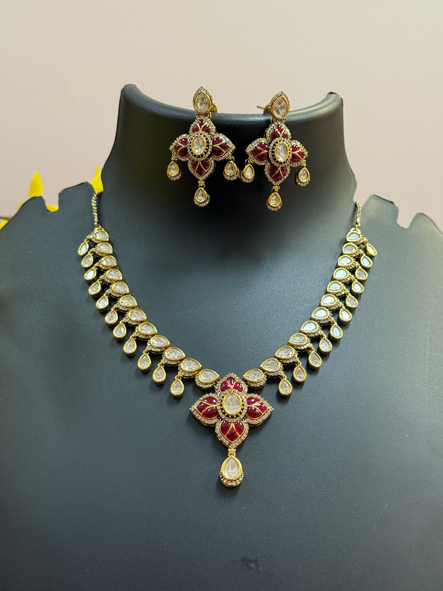 Kundan Necklace Set