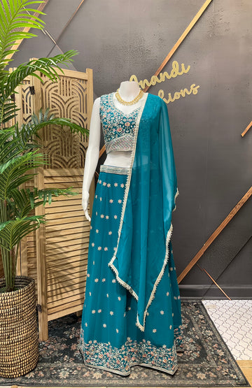 Georgette Lehenga sets - Size 40