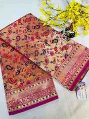 All Over Design Paithani Saree