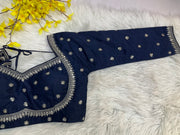 Navy blue color blouse - Women - Blouse - Anandi Fashions