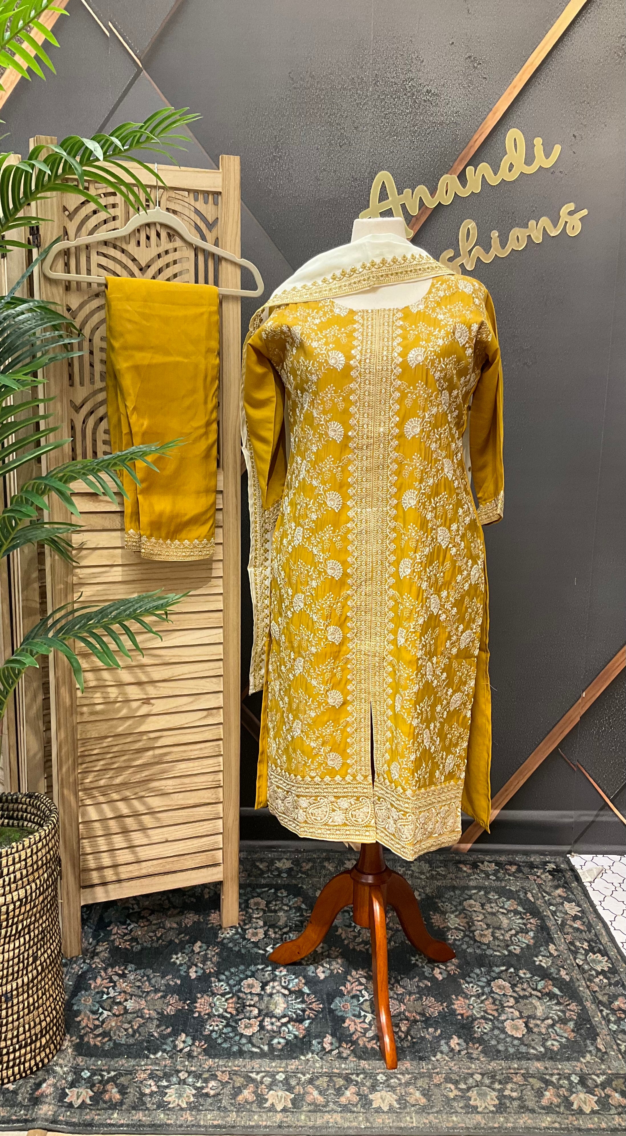 Party Wear Embroidery Work Kurti sets