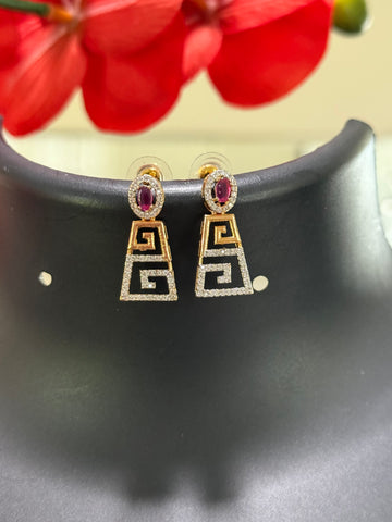 Unique Design - Rose Gold Necklace set