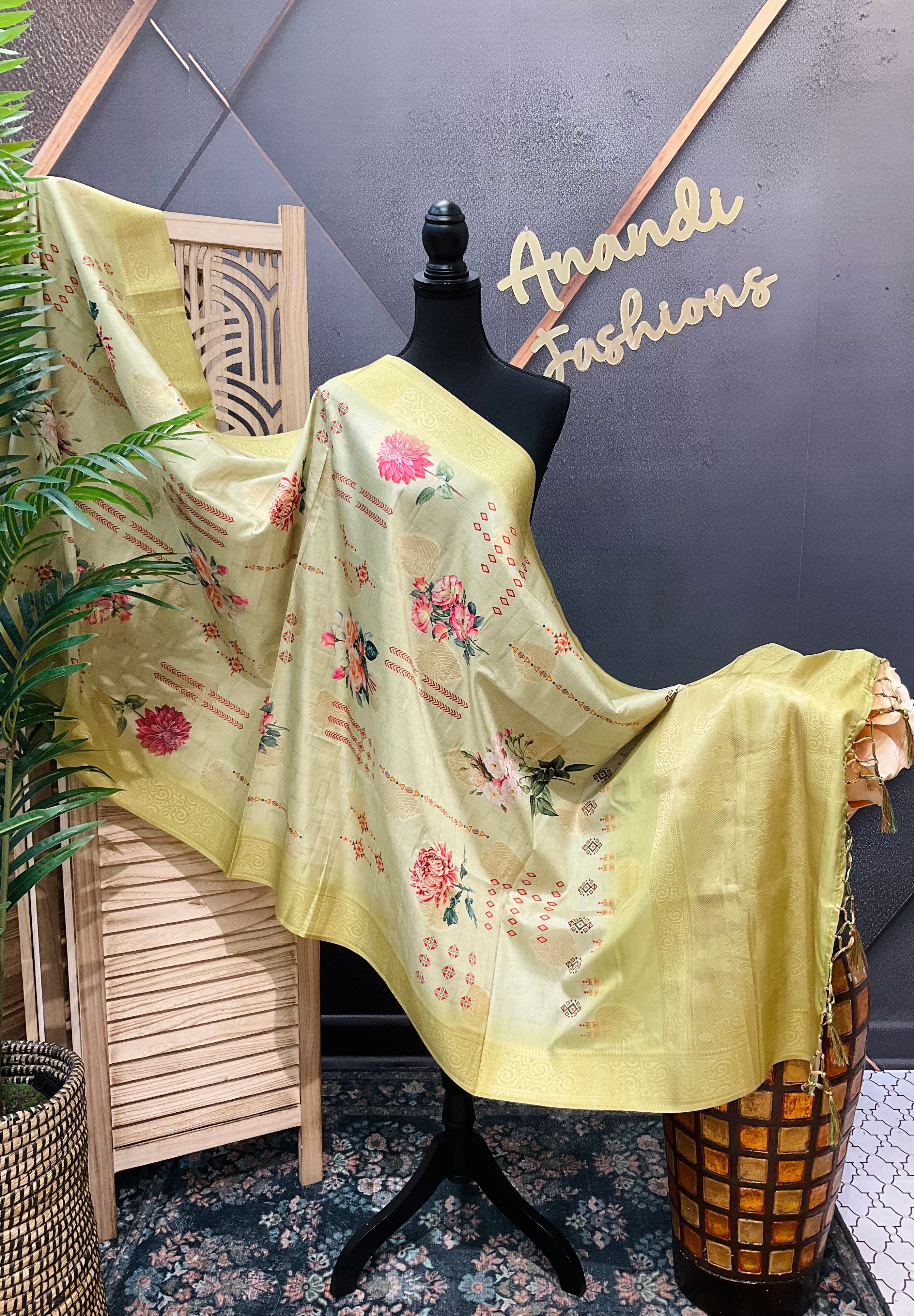 Digital print duppatta