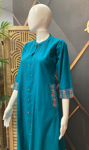 Women’s Khadi Cotton Kurti Set