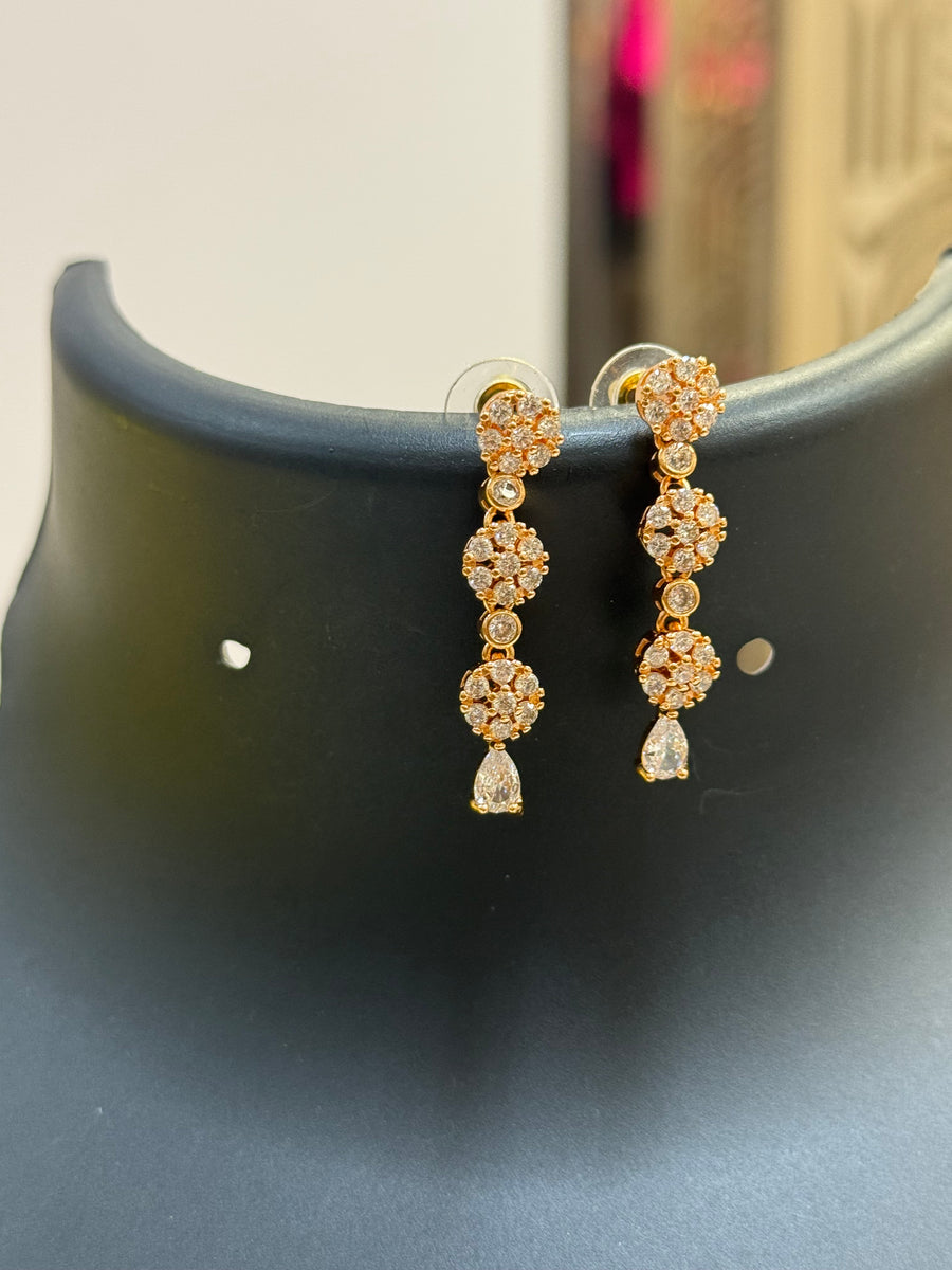 Rose Gold Necklace set