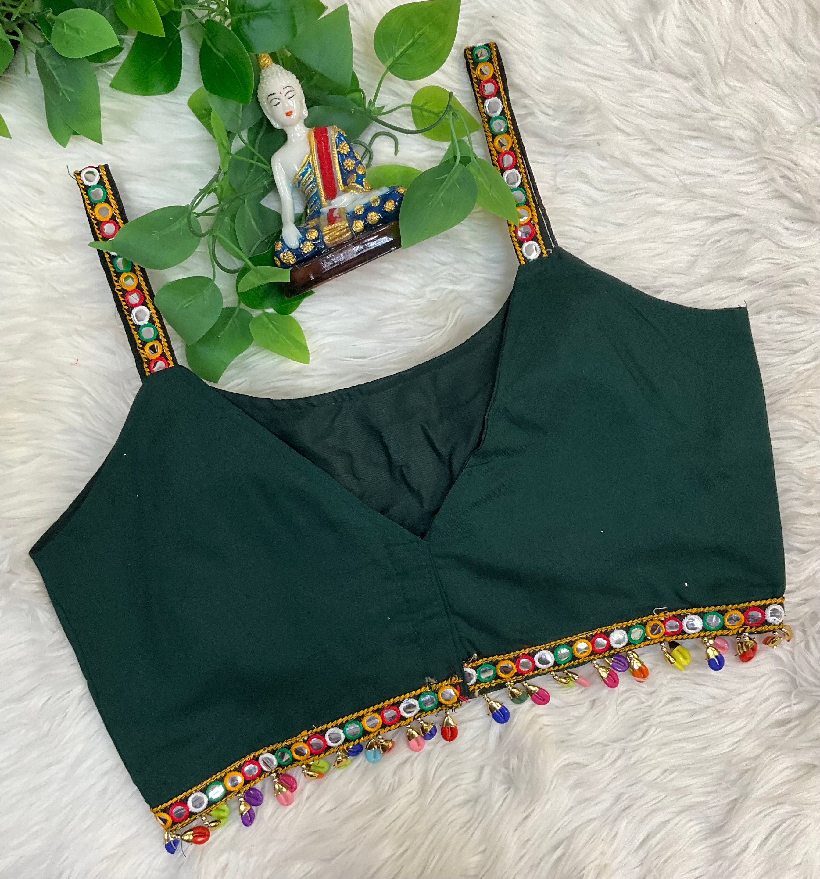 Thin Strap Colorful Pure Cotton Blouses