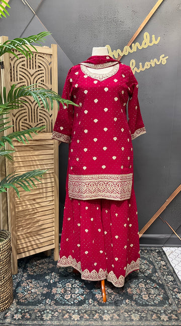 Plus size sharara sets - Size 44/46
