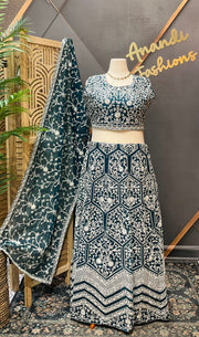 Plus size Heavy Work lehanga set