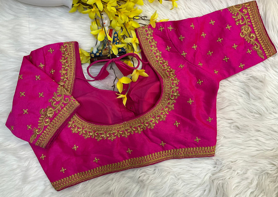 Front Opening Work Blouse